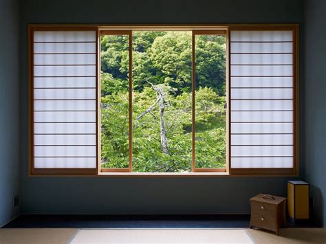Hoshinoya Kyoto Japanese Window Architecture Window Treatments