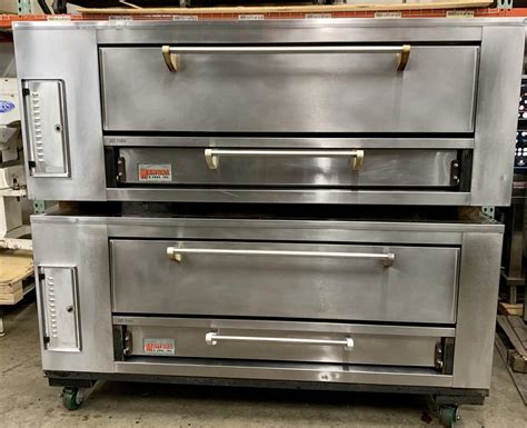 Marsal Sd660 2014 6 Pie Doublestack Pizza Oven Bakery Ovens