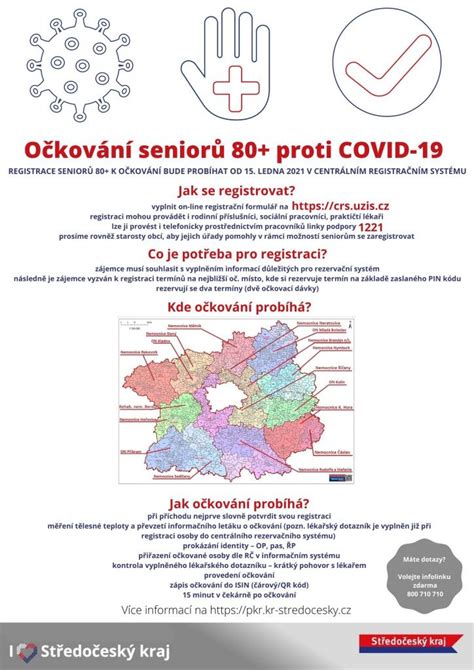 Právě díky očkování můžeme společně zabránit dalšímu šíření koronaviru a onemocnění registrační a rezervační portál na očkovaní proti koronaviru bude spuštěn již za několik málo dní. Očkování pro seniory 80+ proti COVID - 19 - Oficiální ...