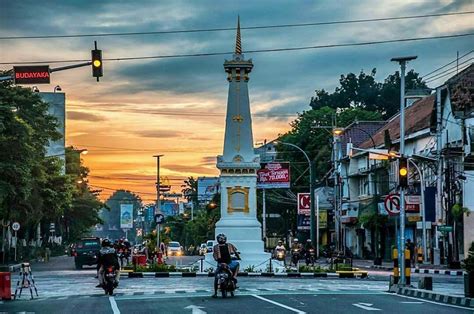 Tugu Jogja Yogyakarta Pemandangan Kota Fotografi Kota