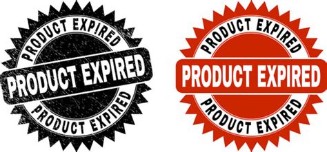 Expired Product Vector Images Over 1200