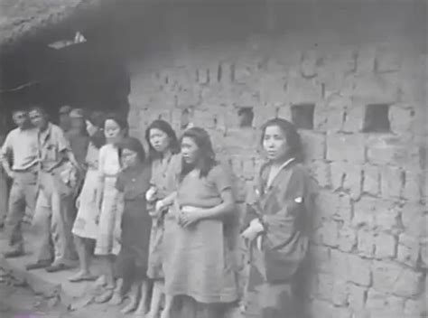 Distressing Footage Of Sex Slaves Used By Soldiers In World War Two Revealed For The First Time