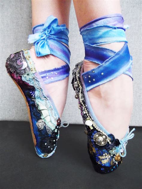 Grishko coloured pointe shoes ❤ liked on polyvore featuring shoes, dance, pointy shoes and pointed shoes. embellished pointe shoes | Ballet pointe shoes, Ballet ...