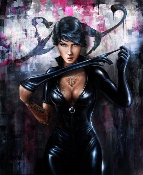 Mulher Gato Artista Marcial Catwoman