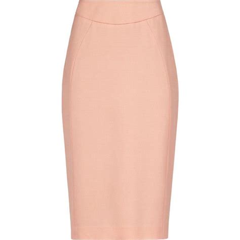 Reiss Tan Tor Seamed Pencil Skirt UK Pencil Skirt Fashion Skirts