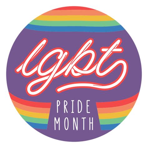 Pride Month Badge Transparent Png And Svg Vector File
