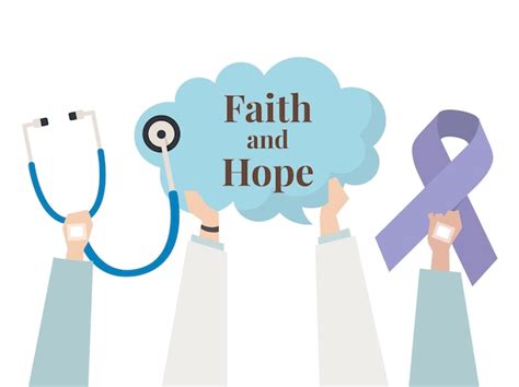Free Vector Illustration Of Faith And Hope Concept