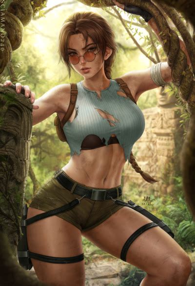 Lara Croft Tomb Raider Art By Sciamano240 Tumbex
