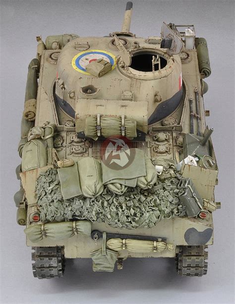 Royal Model 135 British Sherman Mkiii M4a2 Clive Stowage Set Wwii