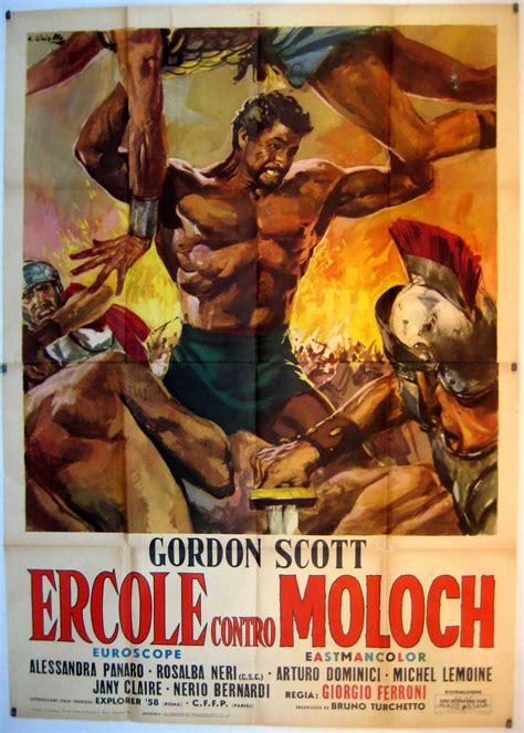 Hercule Contre Moloch Movie Poster Ercole Contro Molock Movie Poster