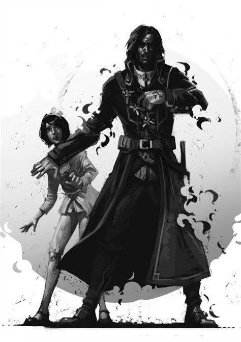Corvo And Emily By Nonparanoid On Deviantart Dishonored Dishonored