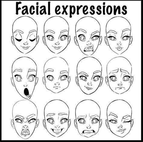 Facial Expressions Drawing Poses Drawing Tips Drawing Reference