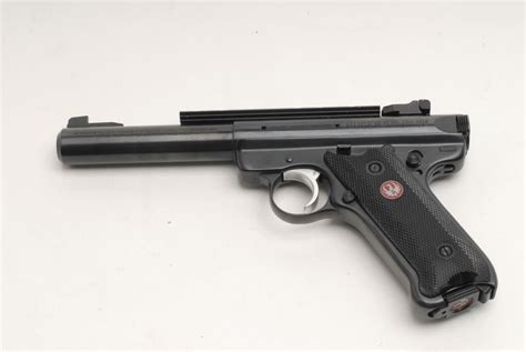 Ruger Mark Iii Target Semi Automatic Pistol 22lr Caliber 55 Heavy