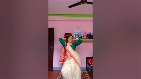 nepali bhabhi dancing in white saree youtube