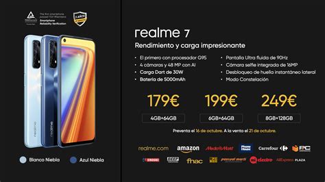 Follow the launch of the latest realme 8 series champions on may 31th at 8 pm! Realme 7 y Realme 7 Pro, gama media con súper carga y ...