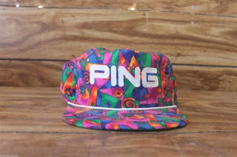 Up For Auction 90s Vintage Ping Golf Hat This Is The Loop Golf Digest