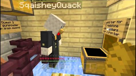 Part Of Stampy And Squaishy Sky Den Youtube