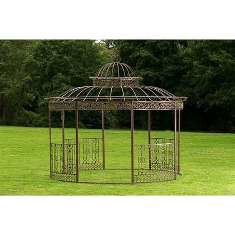 Ein toll angelegter garten ist auch ein super zuhause für diverse insekten und nützlinge. CLP Pavillon ROMANTIK aus pulverbeschichtetem Eisen I ...