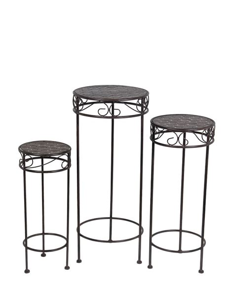 Famous Designer Medium Round Plant Stand Plant Stand Table Plant