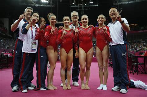 London Olympics USA Women Win Gymnastics Gold Photo Essay