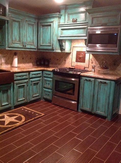 Diy Rustic Turquoise Kitchen Cabinets 24 Best Of Turquoise And Brown