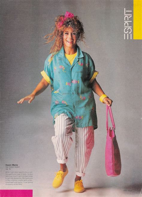 Glossy Sheen Esprit Ads From The 80s