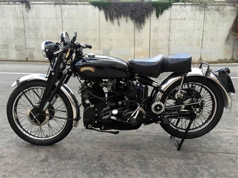The vincent black shadow is in a class all its own. Finish Your Collection With This 1951 Vincent Black Shadow
