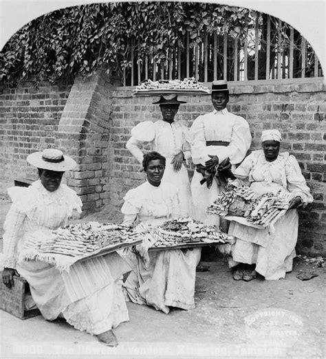 the sweet vendors ~ kingston jamaica ~ circa 1899 jamaica history jamaica old jamaica
