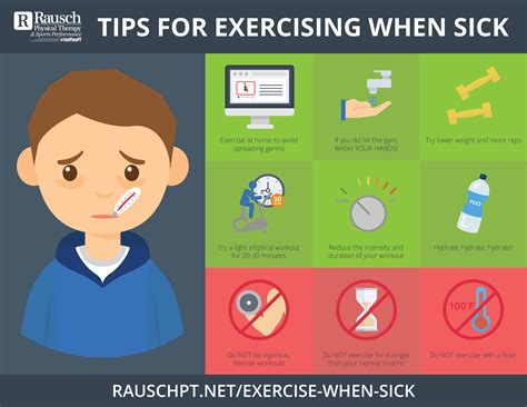 Should You Exercise When Your Sick Exercise Poster