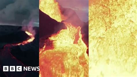 Watch Drone Crashes Into Erupting Icelandic Volcano