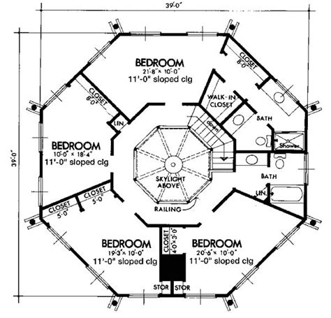 8 Best Hexagon Houses Images On Pinterest House Floor Plans