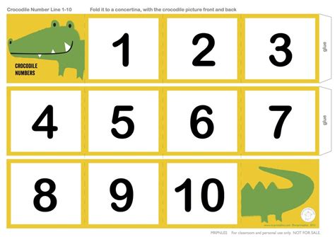 Teddy Bear Counters Number Line Math Activities Preschool Printable