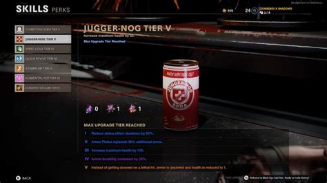 All the dark tunnels and narrow building hallways are definitely quite overwhelming and can be a bit confusing to get around. What skills should you upgrade to tier IV and V first in ...