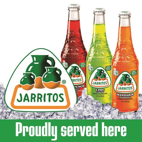 Jarritos Lime Soda 370ml Glass Bottle Mexican Soft Drink
