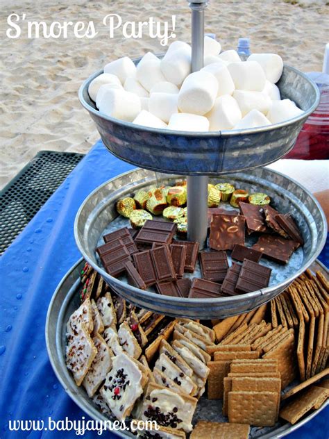 The last beach party only had 140!! great way to serve s'mores at a beach bonfire | Sweet 16 ...