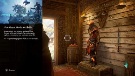 How To Start The Forgotten Saga Mode In Assassin S Creed Valhalla Gamepur