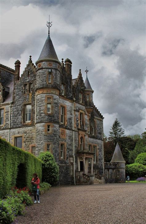 Mansions Of Scotland Blarney House Is A Scottish Baronial Mansion