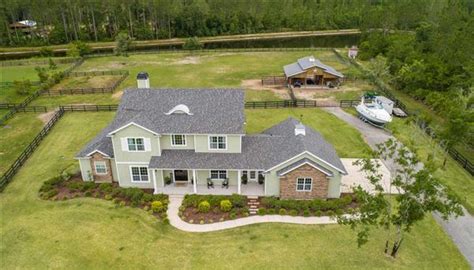 5 Acre Modern Farmhouse Florida Luxury Homes Mansions For Sale