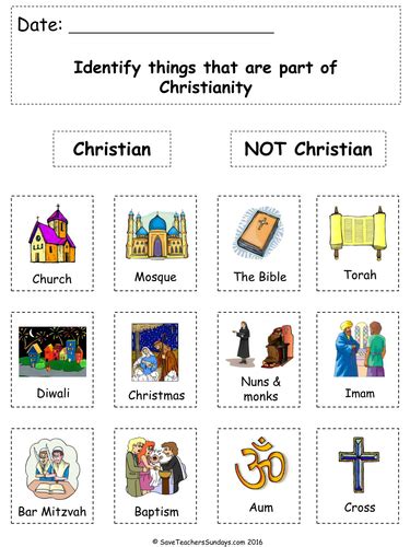 Ks1 Christianity Lesson Plan Powerpoint And Worksheets By