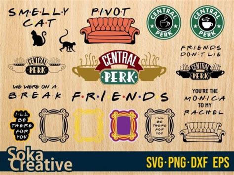 Friends SVG Bundle | Vectorency