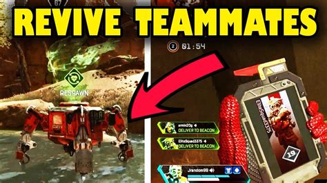 How To Respawn Your Teammates In Apex Legends How To Revive Dead
