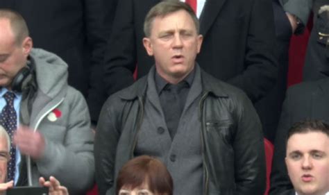 Liverpool V Everton Daniel Craig Caught Singing Youll Never Walk