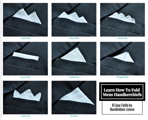 Packing a suit jacket in your suitcase is surely a recipe for wrinkles, right? How to Fold Mens Handkerchiefs - Pocket Square Folding Guide Nothing finishes off a look to a ...
