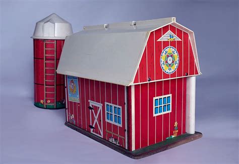 Barn And Silo Back Childhood Toys Old Toys Fisher