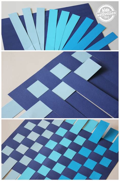 Paper Weaving Craft For Kids