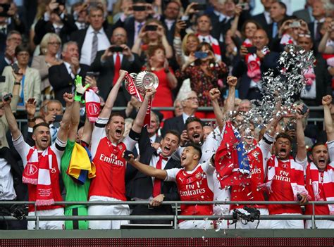 Arsenal And Chelsea Fa Cup Final Wins In Pictures Shropshire Star