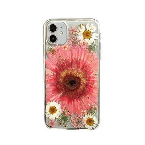 Pink Daisy Case Iphone 12 Pro Max Case Iphone 12 Case Iphone Etsy