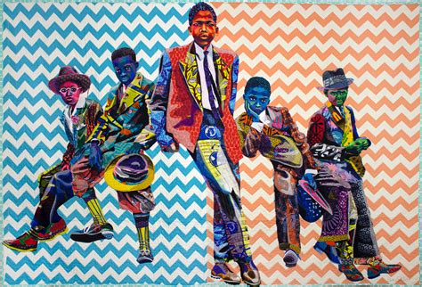 Bisa Butler, fiber art and the story told through fabrics | Collater.al