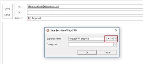 Save Emails Related To Your Eway Crm Contacts Automatically