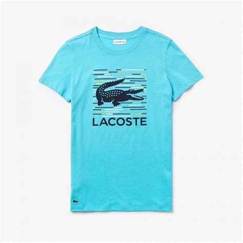 Camisetas Lacoste Camiseta De Lacoste Sport Tennis En Algodón Fluido